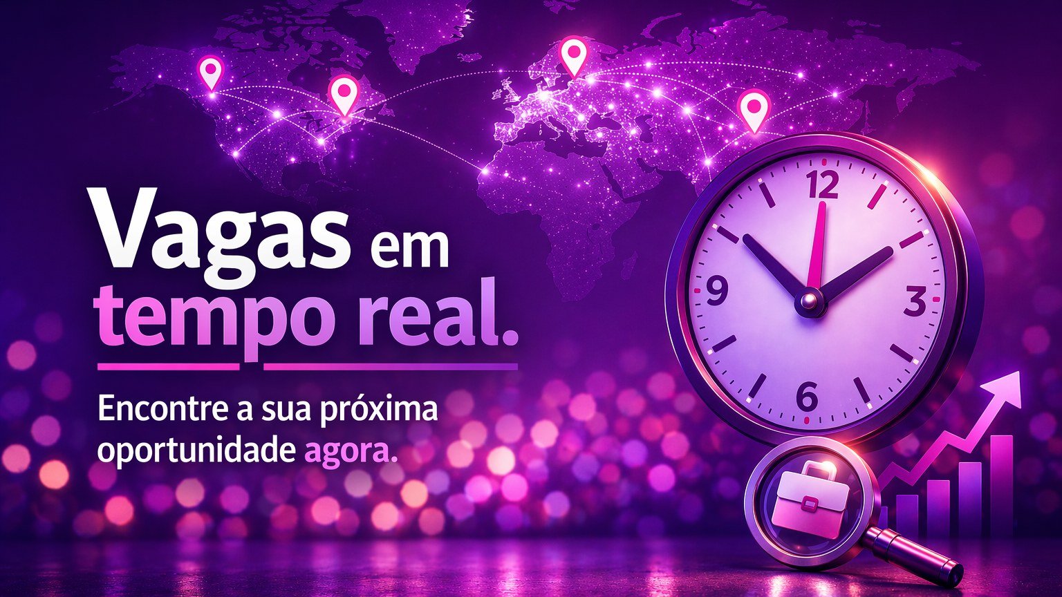 Vagas em tempo real